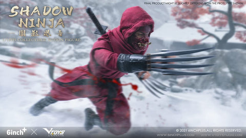 SN002 - Shadow Ninja - Red (VTOYS x 6INCH)