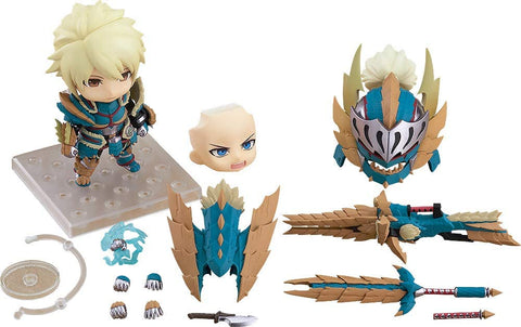 Monster Hunter World - Hunter - Nendoroid #1421-DX - Male Zinogre Alpha Armor DX Ver. (Good Smile Company)