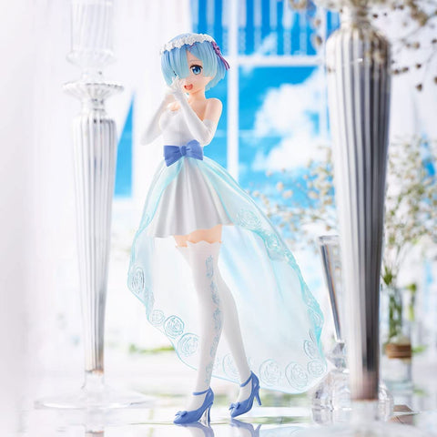 Re:Zero kara Hajimeru Isekai Seikatsu - Rem - SPM Figure - Bridal dress Ver. (SEGA)