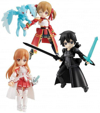 Sword Art Online - Asuna, Kirito, Sinon - Desktop Army (MegaHouse)