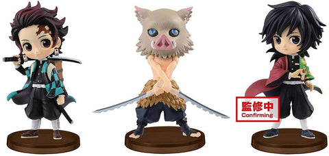 Kimetsu no Yaiba - Kimetsu no Yaiba Q Posket Petit Vol.2 - Q Posket Petit - Set Of 3 (Bandai Spirits)