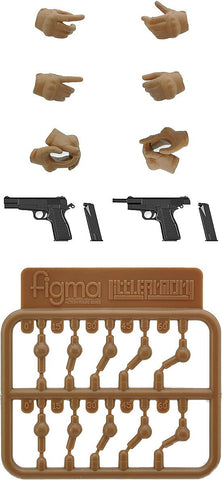 Little Armory (LA-OP06) - figma Tactical Glove 2 Handgun Set - Tan (Tomytec)