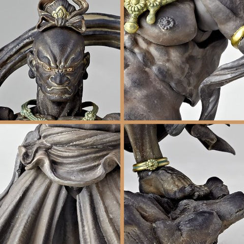 Kongo Rikishi Ungyo - Revoltech - Revoltech Takeya #17EX - Wood Ver. (Kaiyodo)