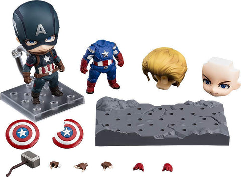 Avengers: Endgame - Captain America - Nendoroid #1218-DX - Endgame Edition, DX Ver. (Good Smile Company)