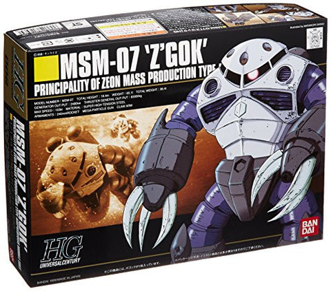 Kidou Senshi Gundam - MSM-07 Z'Gok - HGUC #006 - 1/144 (Bandai)