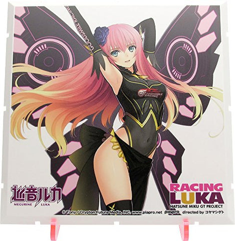 GOOD SMILE Racing - Megurine Luka - Dioramansion 150 - Dioramansion 150: Racing Miku Pit 2017 Optional Panels - Racing Luka 2017 Close-Up Ver. - Racing 2017 ver. (Good Smile Company, PLM)