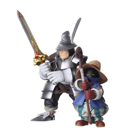 Final Fantasy IX - Adelbert Steiner & Vivi Orunitia - Bring Arts (Square Enix)