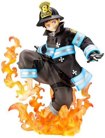 Enn Enn no Shouboutai - Shinra Kusakabe - ARTFX J - 1/8 - 2021 Re-release (Kotobukiya)