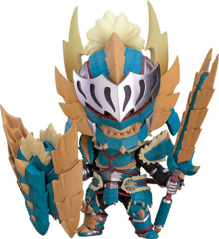 Monster Hunter World - Hunter - Nendoroid #1421 - Male Zinogre Alpha Armor Ver. (Good Smile Company)