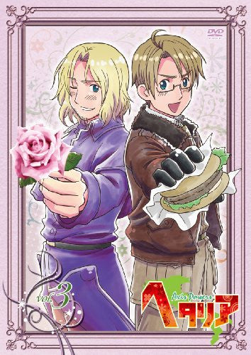 Hetalia Axis Powers Vol.3 [DVD+CD Limited Edition] - Solaris Japan