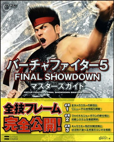 Virtua Fighter 5 Final Showdown Masters Guide Book / Arcade