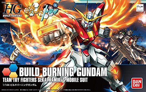 BG-011B Build Burning Gundam - Gundam Build Fighters Try