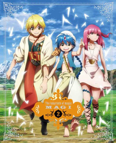 Imported anime DVD MAGI-The labyrinth of magic SEASON2 BOX2 [import  edition], Video software