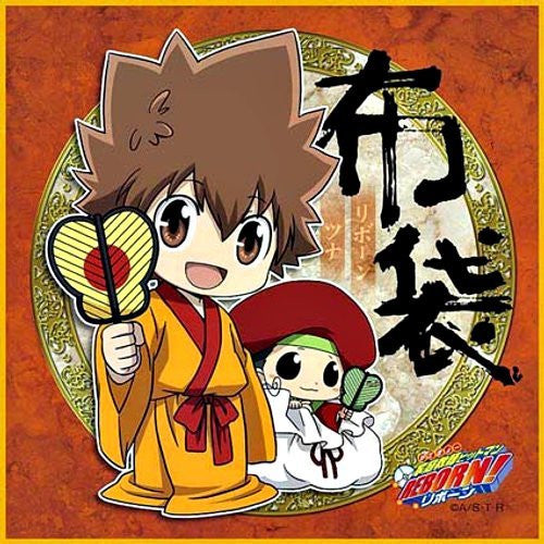 Katekyo Hitman Reborn! Microfiber Reborn & Tsunayoshi Sawada