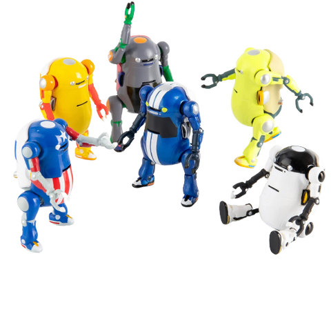 Tiny Mechatro - WeGo 4 - Set of 6 (Sentinel)
