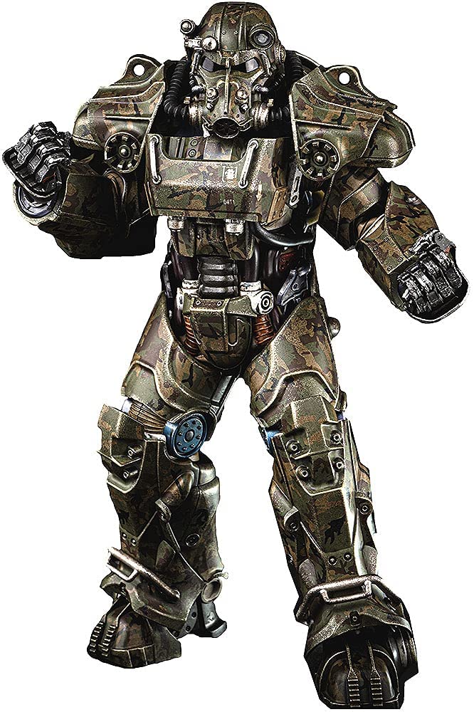 Fallout - T-60 Camouflage Power Armor - 1/6 (threezero) - Solaris