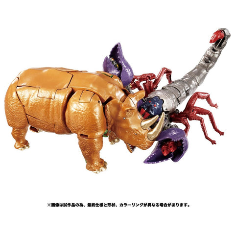 Beast Wars - Rhinox - Scorpos - Transformers Beast Wars Vintage  (BWVS-02) - Voyager Class - Gankyou no Taiketsu (Takara Tomy)