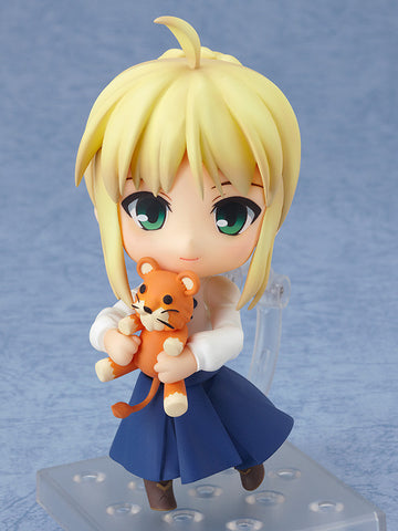 Fate/Stay Night - Saber - Nendoroid #225 - Full Action Plain Clothes Ver. (Good Smile Company, Hobby Japan)