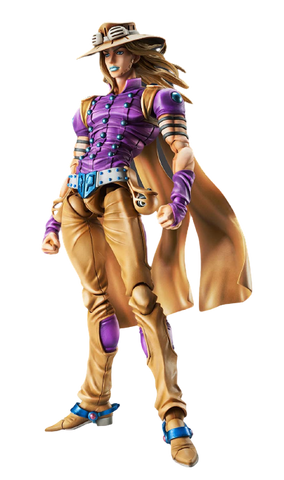 Jojo no Kimyou na Bouken - Steel Ball Run - Gyro Zeppeli - Super Action Statue - Ver. 1.5 - 2023 Re-release (Medicos Entertainment)