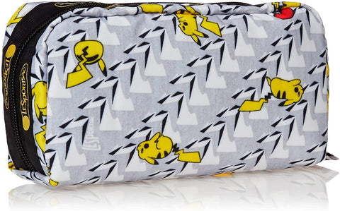 Pokémon - Rectangular Cosmetic Bag - Pikachu Monogram (Pokémon Center, LeSportsac)