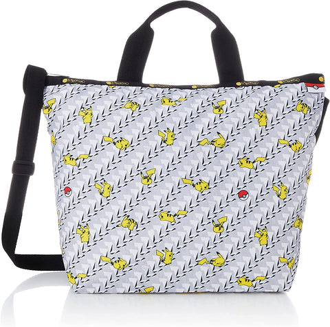Pokémon - Deluxe Easy Carry Tote Bag - Pikachu Monogram (Pokémon Center, LeSportsac)