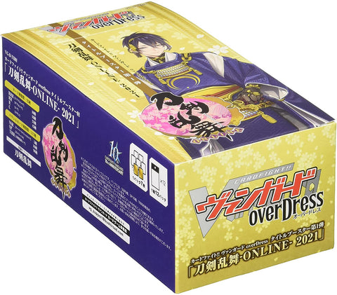 Cardfight!! Vanguard Trading card Game - overDress - Title Booster Vol.1 - Touken Ranbu Online 2021 - Japanese Version (Bushiroad)