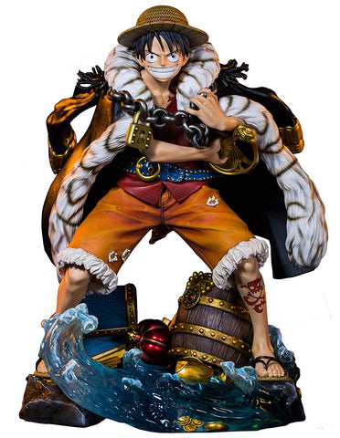 One Piece - Monkey D. Luffy - One Piece Log Collection Statue (Plex, Unique Art Studio)