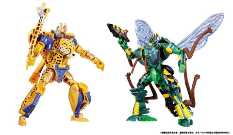 Beast Wars - Cheetus - Waspeeter - Deluxe Class - Transformers Beast Wars Again (BWVS-03) - Shunsoku no Taiketsu (Takara Tomy)