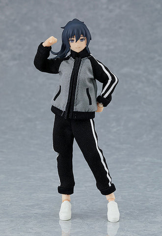 Original - Figma #601 - figma Styles - Makoto - with Tracksuit + Tracksuit Skirt Outfit (Max Factory)