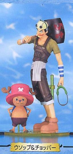 One Piece - Tony Tony Chopper - Usopp - Portrait Of Pirates Original Series  - Excellent Model - 1/8 - Series 2 (MegaHouse)