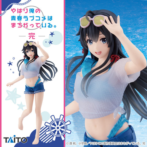 Yahari Ore no Seishun Love Comedy wa Machigatteiru. Kan - Yukinoshita Yukino - Coreful Figure - T-Shirt Swimsuit Ver. (Taito)
