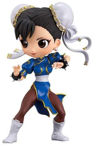 Street Fighter - Chun-Li - Q Posket - Normal and Rare Color Ver. - Set of 2 Figures (Bandai Spirits)