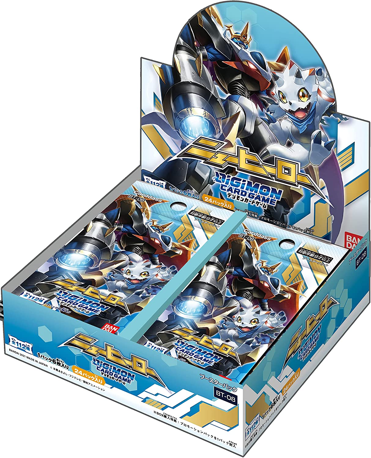 Digimon Card Game New Hero Japanese Booster BOX [BT-08]