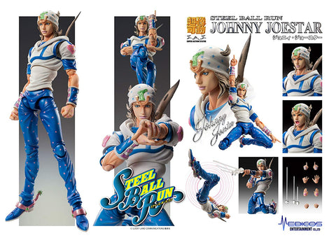Jojo no Kimyou na Bouken - Steel Ball Run - Johnny Joestar - Super Action Statue