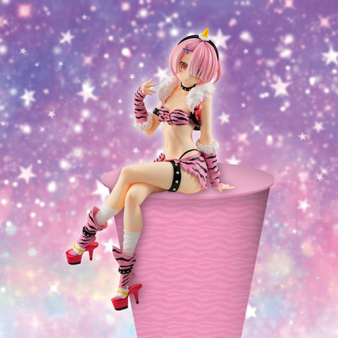 Re:Zero kara Hajimeru Isekai Seikatsu - Ram - Noodle Stopper Figure - Oni Ishou (FuRyu)