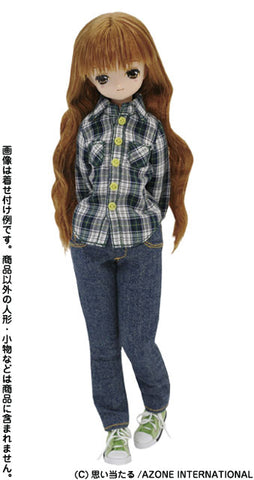 Doll Clothes - PureNeemo - PureNeemo AngelicSigh - PureNeemo S Size Costume - Angelic Sigh Skinny Jeans - 1/6 - Blue (Azone)