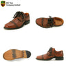 1/6 Figure Men's Shoes - Dress Shoes Brown Worn Ver. (DOLL ACCESSORY)