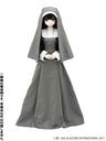 50cm Collection - Doll Clothes - Nun's Robe Set - 1/3 - Gray (Azone)