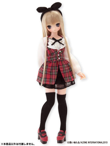 Doll Clothes - PureNeemo - PureNeemo S Size Costume - PureNeemo WickedStyle - WickedStyle Vest Model One-piece - 1/6 - Red Check (Azone)