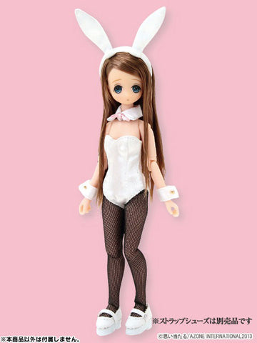 Picco Neemo 1/12 Classic Bunny Set / White (DOLL ACCESSORY)