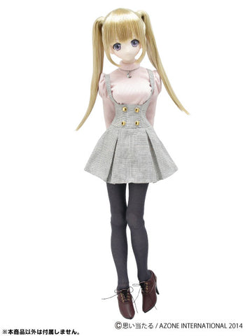 48/50cm Doll Wear - AZO2 Feminish High Neck Knit Pink (DOLL ACCESSORY)