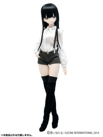 48/50cm Doll Wear - AZO2 Short Pants w/Suspender Brown (DOLL ACCESSORY)