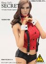 1/6 Scale Female Head & Secret Tuxedo Outfit Set (FGC2015-16) (DOLL ACCESSORY)
