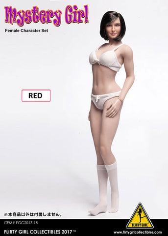 1/6 Female Character Set Mystery Girl Sweater & Knit Red (DOLL ACCESSORY)