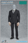 1/6 Men's Formal Suit Set A Black (DOLL ACCESSORY)