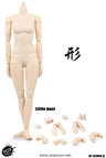 1/6 Shin Series Super Flexible Female Body Plastic Joints Pale Small Bust