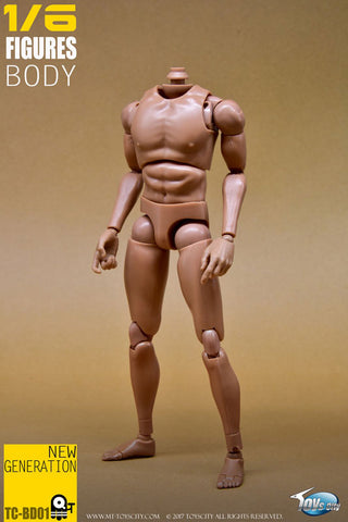 1/6 Male Body New Generation Narrow Shoulders