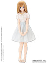 48cm/50cm Doll Wear - 50 See-through Skirt / Sax (DOLL ACCESSORY)
