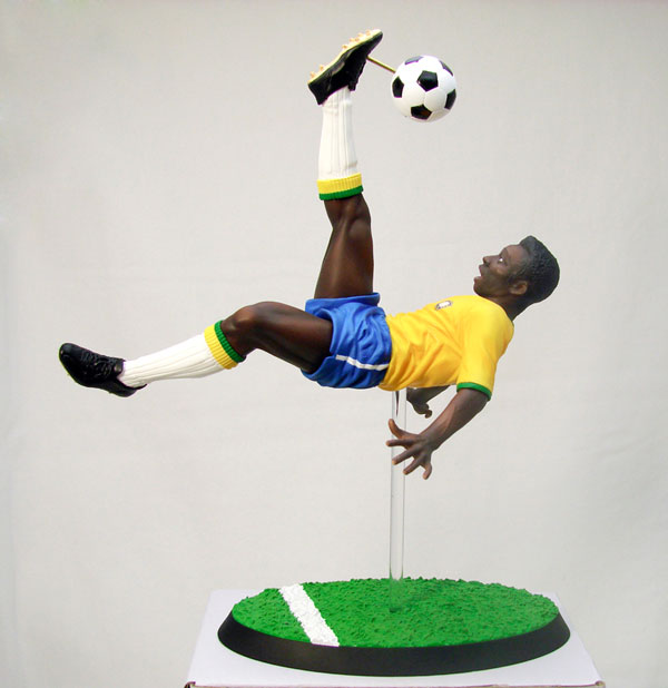 20th Century Icon Series Pele Legend Hero Figure - Solaris Japan