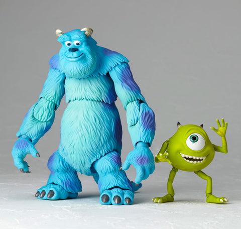SCI-FI Revoltech Series No.028 "Monsters Inc." Sulley & Mike
